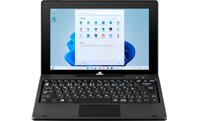 ビジネスユースに最適な<br />
Windows 11 Pro搭載の2 in 1モデル